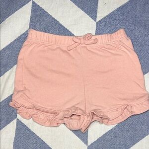 The Children's Place Baby Pink Ruffle Shorts size 12m-18m